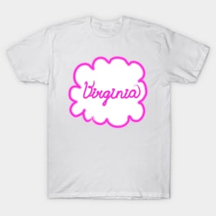 Virginia. Female name. T-Shirt